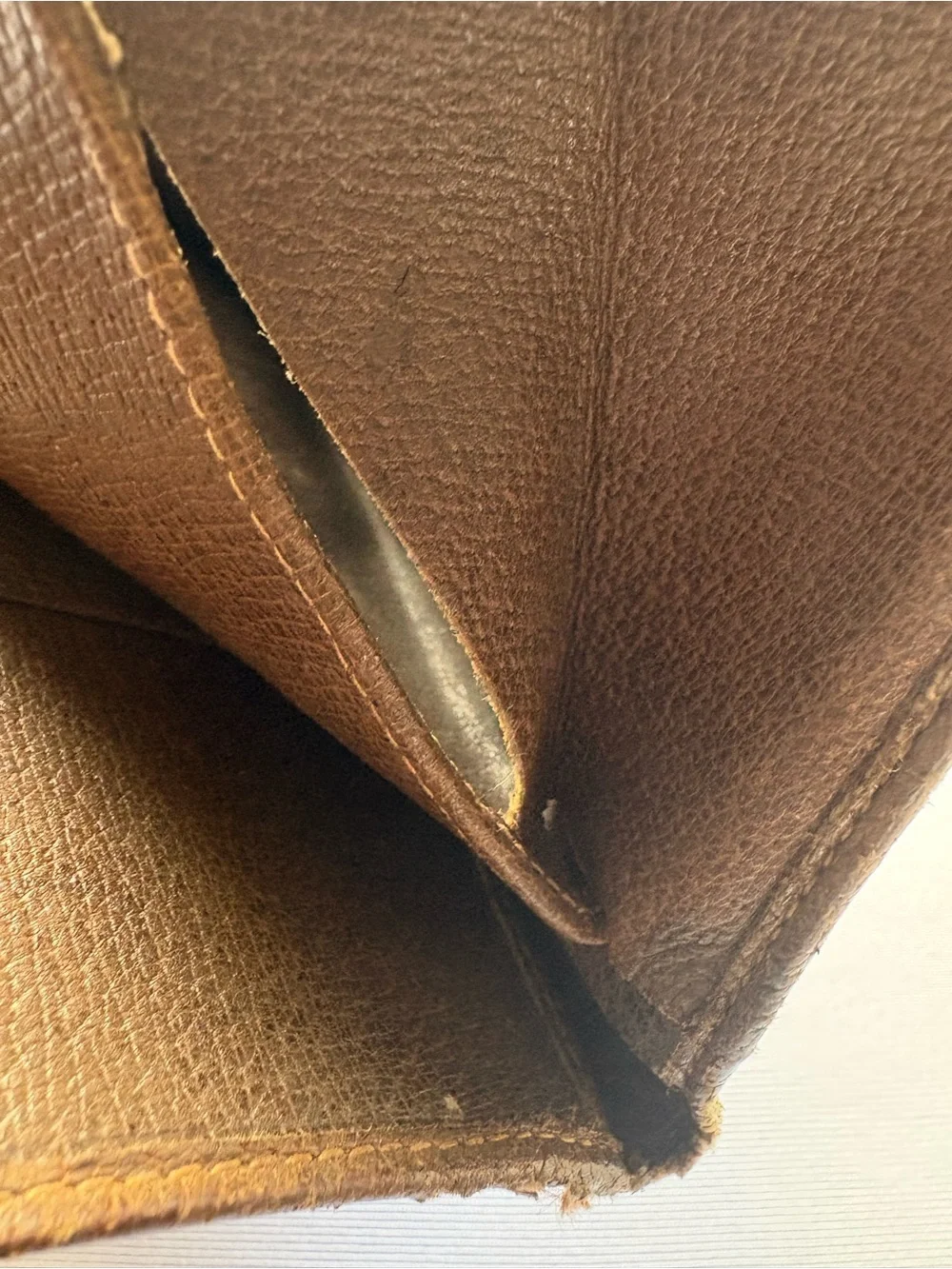 Gucci Beige and Brown GG Monogram Canvas Men's Wallet
